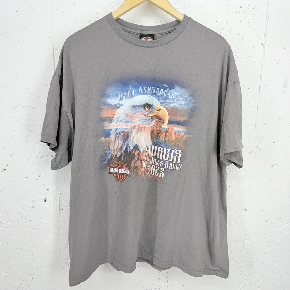 Harley Davidson size 2XL Sturgis Black Hills Rally 83 Anniversary 2023 T-Shirt